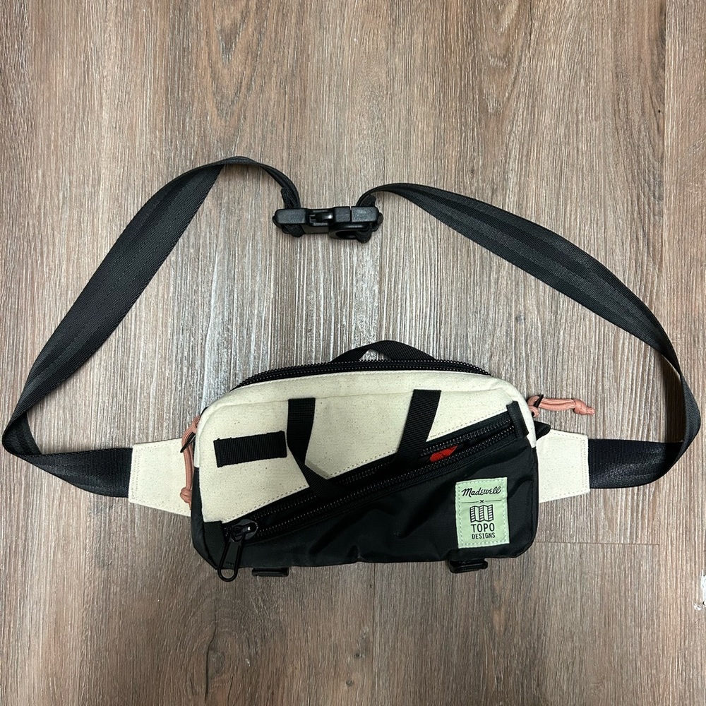 Topo Designs and Madewell Fanny pack